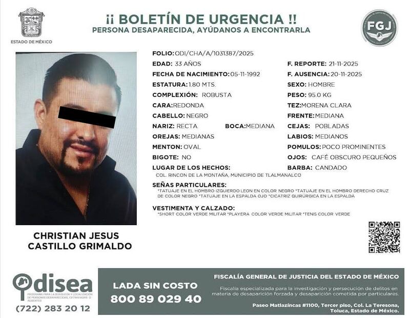 Foto: Especiales (Christian Jesús ‘N’, alias ‘Gimmy’)