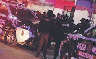 ¡Entraron los balazos y nadie salió con vida! Matan a cuatro en punto de venta de droga, en Ecatepec