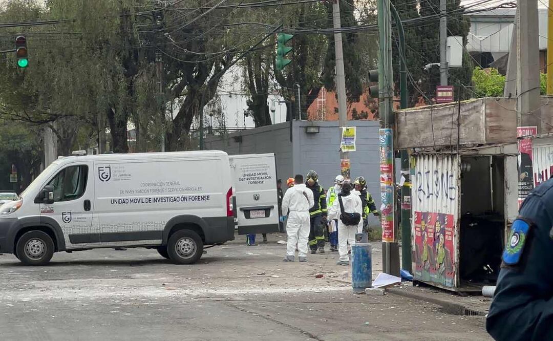 Explosión en Azcapotzalco les quita la vida a dos personas y hiere a otras dos