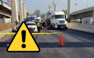 Prefirió morir que usar el puente peatonal: Arrollan a un hombre en la México-Querétaro
