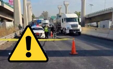 Prefirió morir que usar el puente peatonal: Arrollan a un hombre en la México-Querétaro