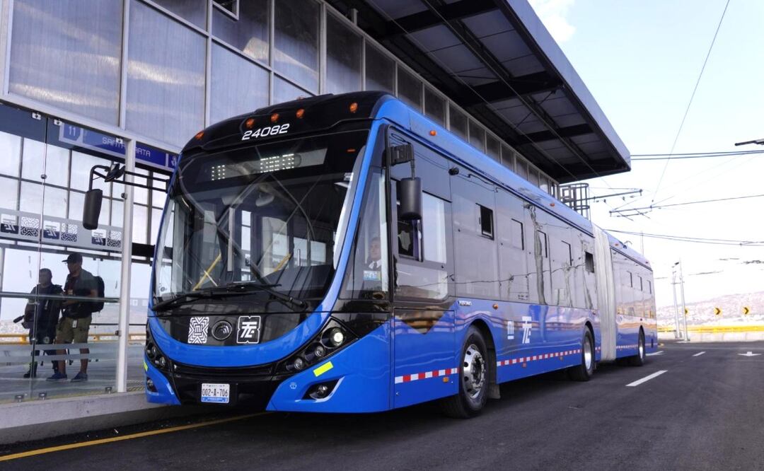 Foto: Cuartoscuro (Trolebús Elevado Santa Martha – Chalco: ¿Cuándo estarán operando todas las estaciones?)