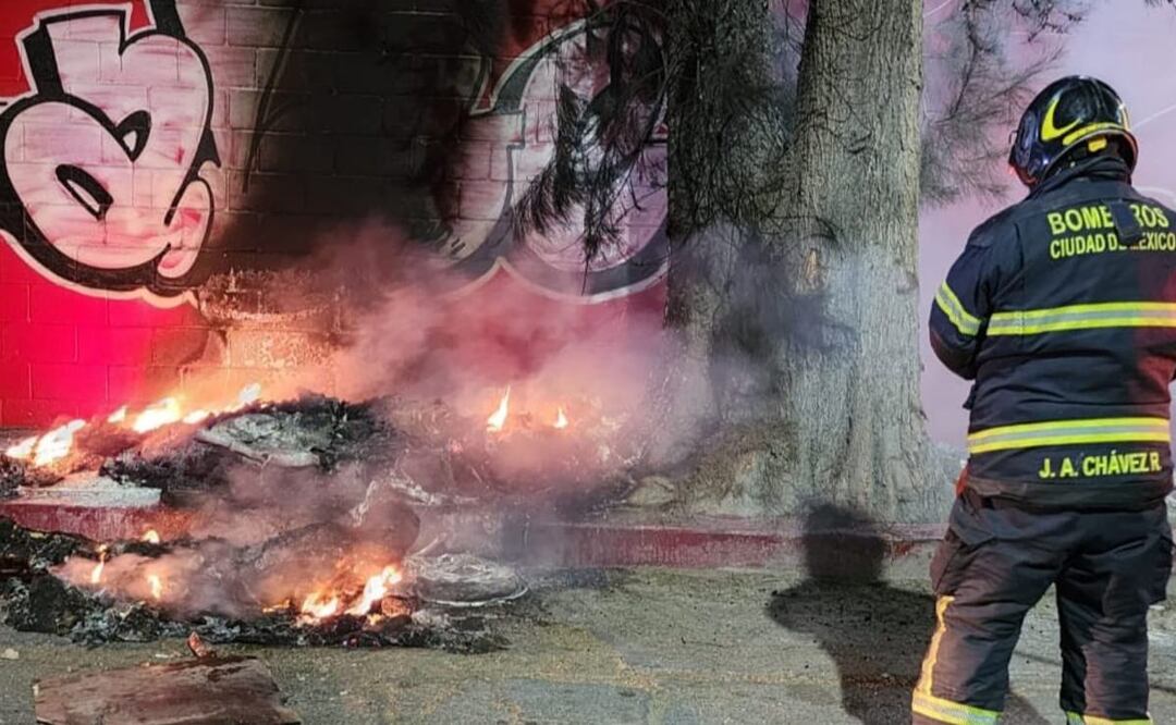 Incendio en la GAM (Foto: X)