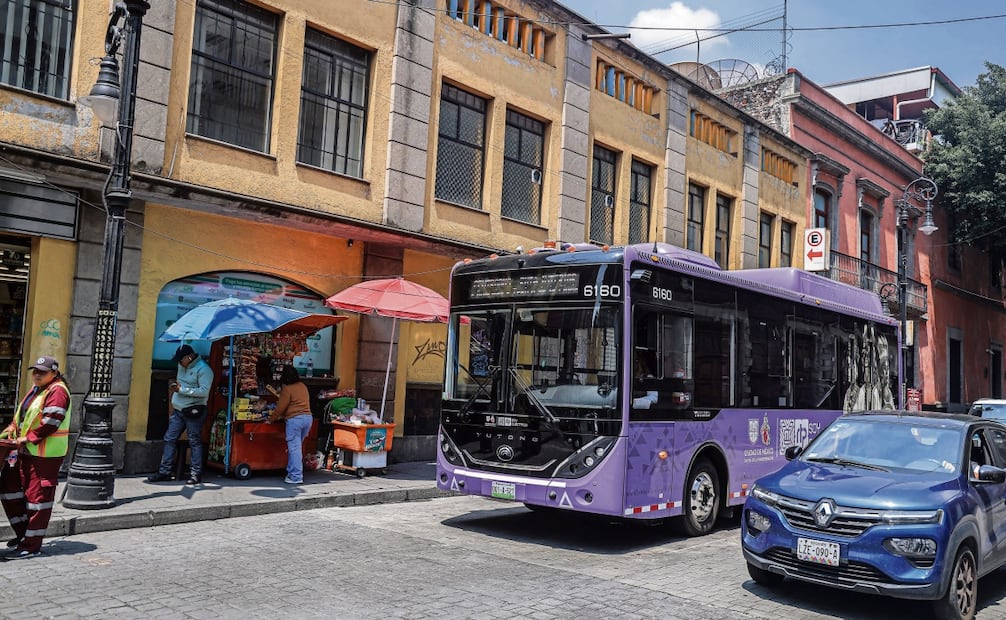Centrobús de la CDMX. Foto: Gabriel Pano / EL GRÁFICO