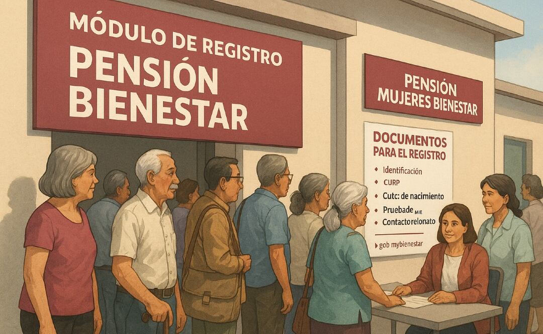 ¿Cómo será el próximo Registro de Pensión para el Bienestar de 65 años de edad en adelante?
Imagen Ilustrativa: IA