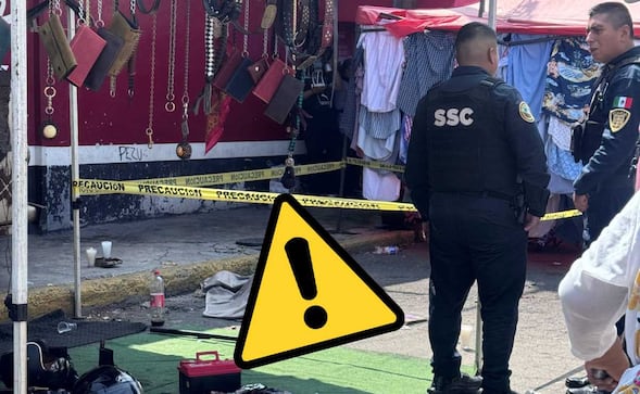 Balacera en Iztapalapa deja muerta a abuelita que no la debía, en el tianguis El Salado