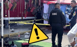 Balacera en Iztapalapa deja muerta a abuelita que no la debía, en el tianguis El Salado