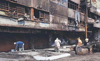 “Todo lo perdí”: Marisol, comerciante del Mercado de Sonora, clama por apoyo tras incendio