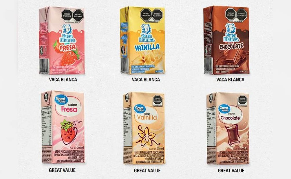 Imagen: Revista del Consumidor (Profeco revela las leches que no son leche)