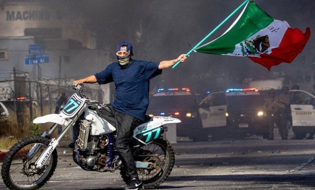 Protestas en Estados Unidos. Foto: (Redes Sociales)