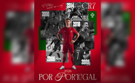 ¡Oficial! Cristiano Ronaldo jugará su sexto Mundial: Lista de Portugal para el Mundial 2026