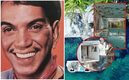 Cantinflas y su turbia obsesión: revelan imágenes de sirenas en su mansión de Acapulco