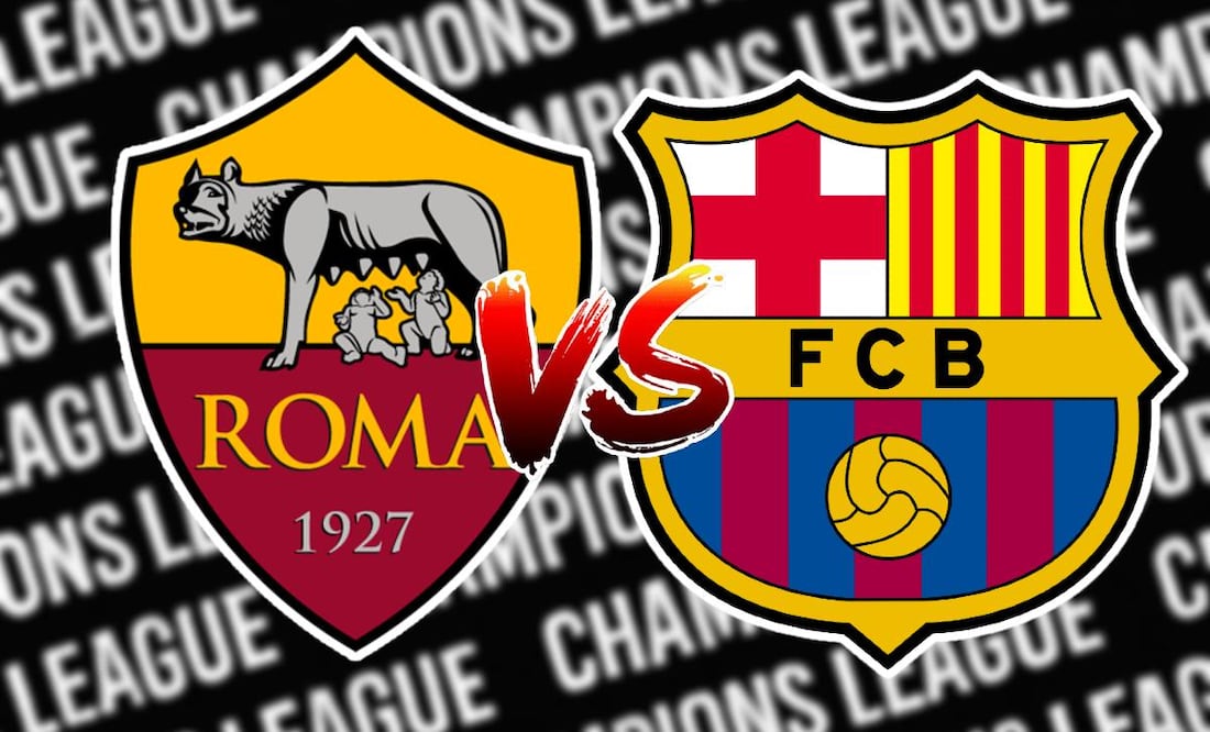 Roma vs Barcelona Champions Femenil. Foto: (Especial)