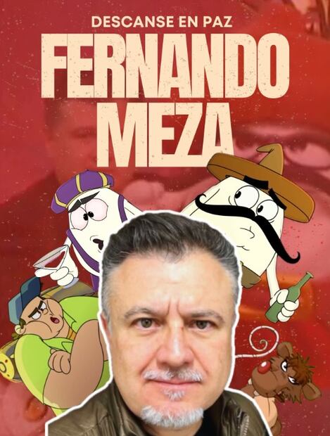 Fallece Fernando Meza, cofundador de Huevocartooon y afecta a toda una generación de fans. Foto: (Especial)