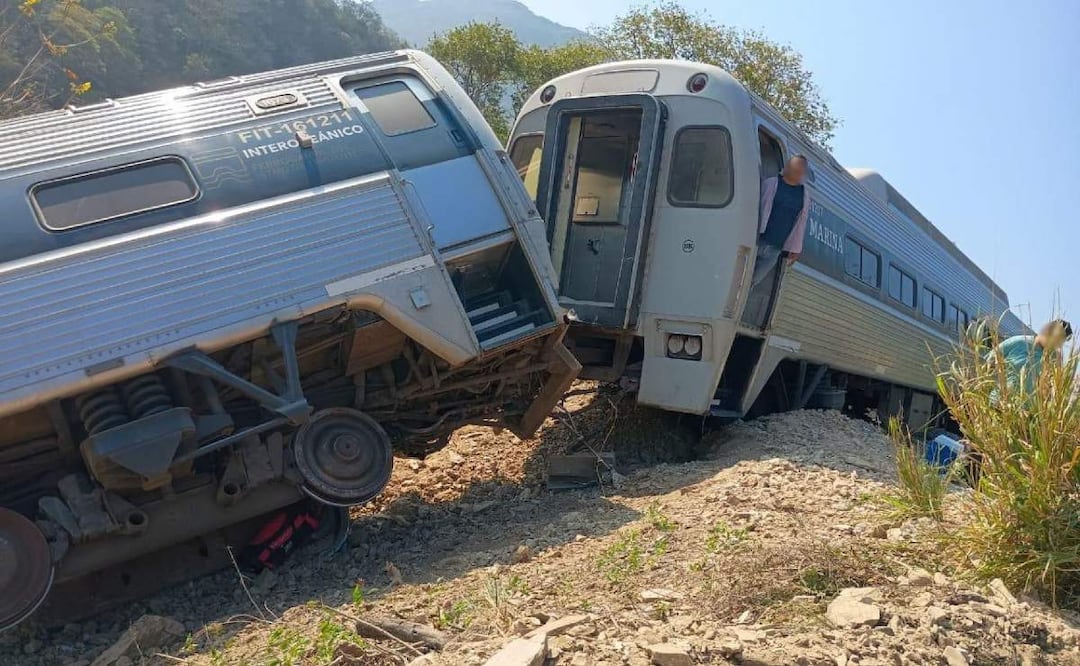 Foto: Cuartoscuro (Accidente Tren Interoceánico: FGR culpa a chofer por exceso de velocidad)