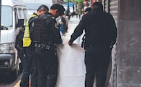 Mojada y tiesa quedó Aidé en los brazos de su novio, murió atajándose de la lluvia en el Centro CDMX