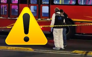 Metrobús en la CDMX lleva a ciclista a su destino final, en alcaldía Azcapotzalco