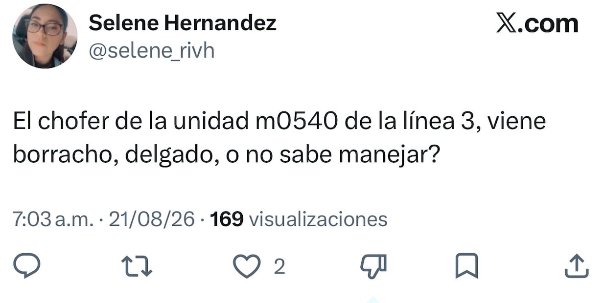 Reportan a operador del Metro CDMX (Foto: X)