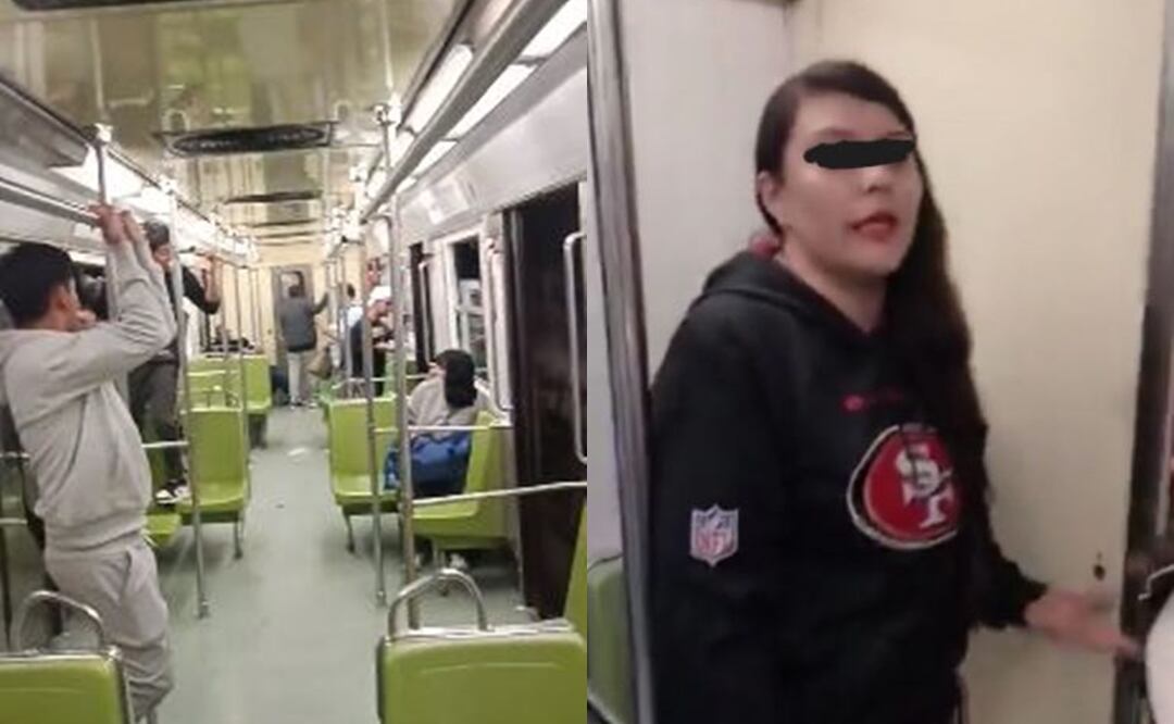 Conductora del Metro CDMX le mete susto a varios tras guardar convoy con todo y pasajeros