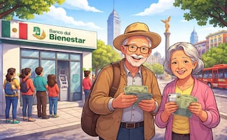 Si tu apellido empieza con G, hoy depositan tu Pensión Bienestar 2026