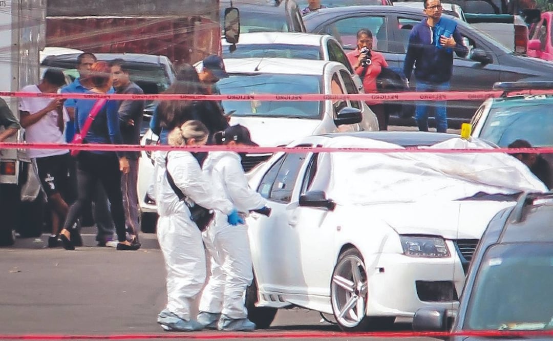 Motosicarios envían con La Muerte a conductor en colonia Mesa de Hornos, Tlalpan