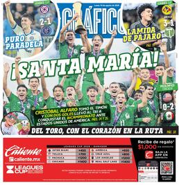Portada El Gráfico | Lunes 10 de agosto de 2026