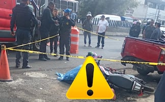 Fallece motociclista tras choque en Cuajimalpa: una mujer y una menor de edad quedan heridas