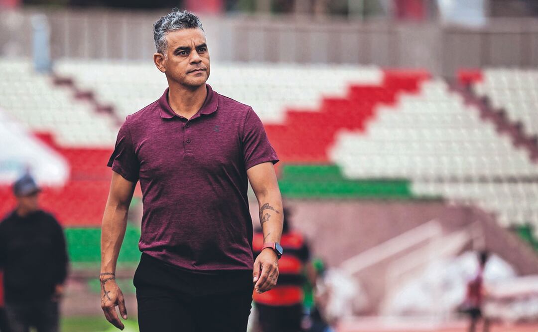 El entrenador Héctor Altamirano