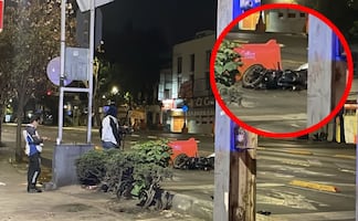 Pipazo en la Guerrero: Conductor de una pipa arrolla a biker y se da a la fuga