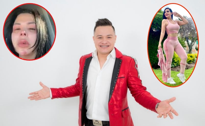 Vocalista de Los Recoditos es acusado por su esposa de tener como amante a Celeste Soto