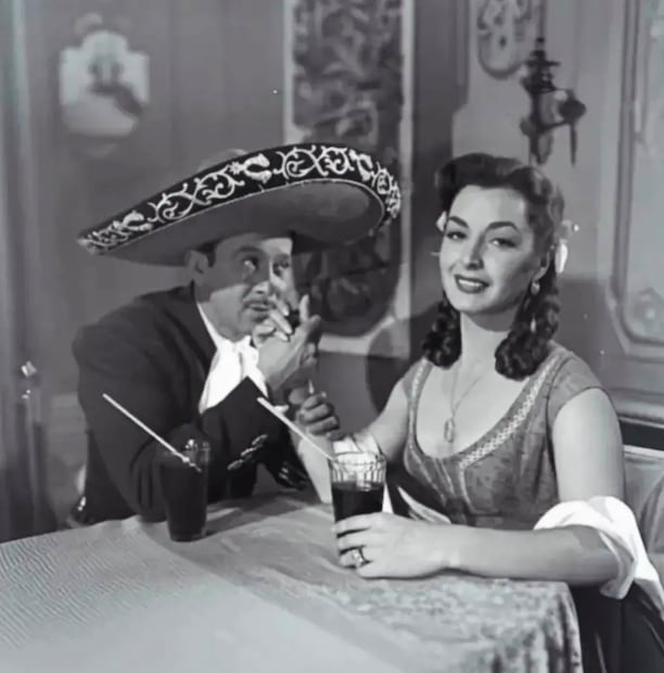 Pedro Infante y Elsa Aguirre (Vía: Instagram)