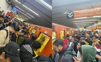 Caos en la Línea 7 del Metro CDMX: retrasos de hasta 20 minutos y estaciones saturadas