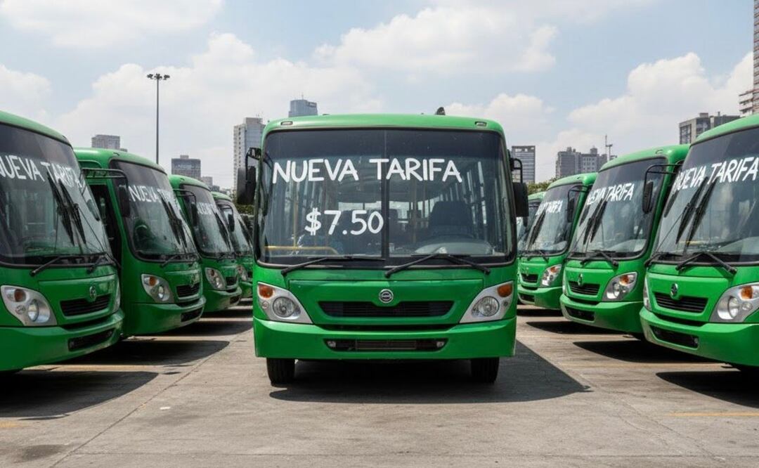 Transportistas van por otro aumento al costo del pasaje ¡No les bastó!
Imagen: Especial