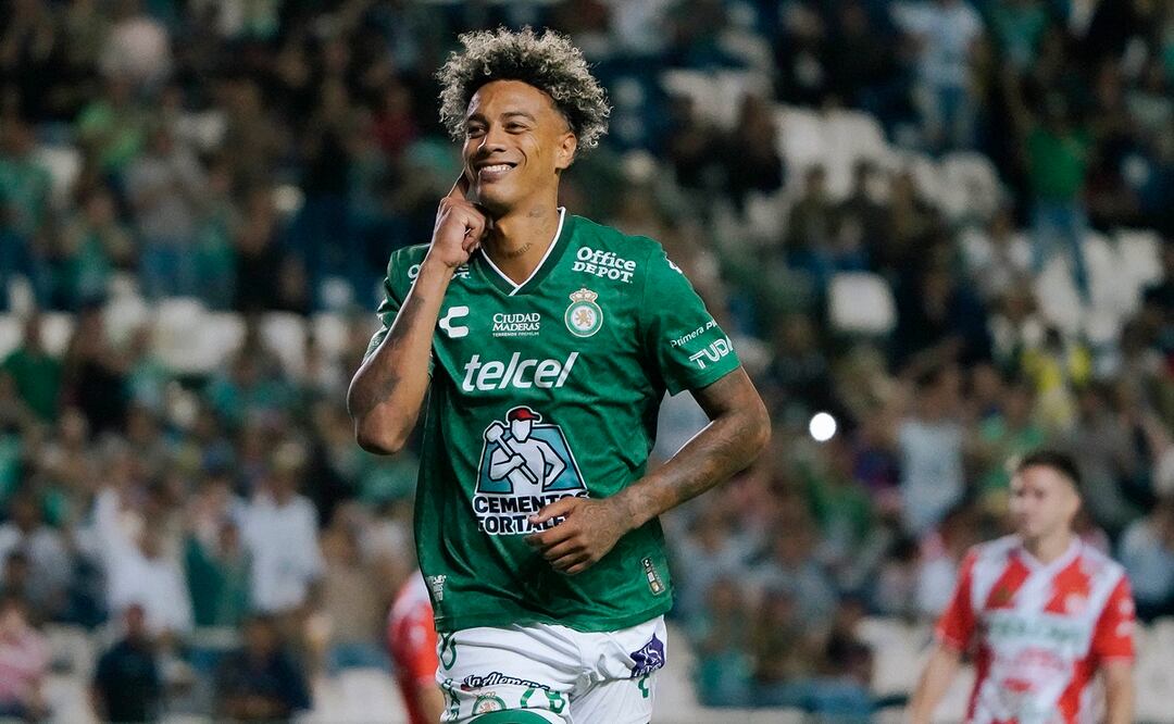León rescata el empate ante Necaxa con gol del venezolano Jhonder Cádiz