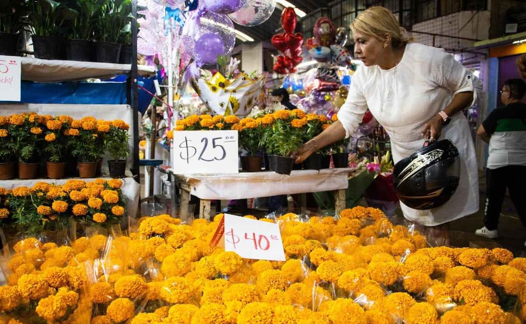 La mejor fecha para comprar cempasúchil y que dure fresco hasta el 2 de noviembre. Foto: (Cuartoscuro)