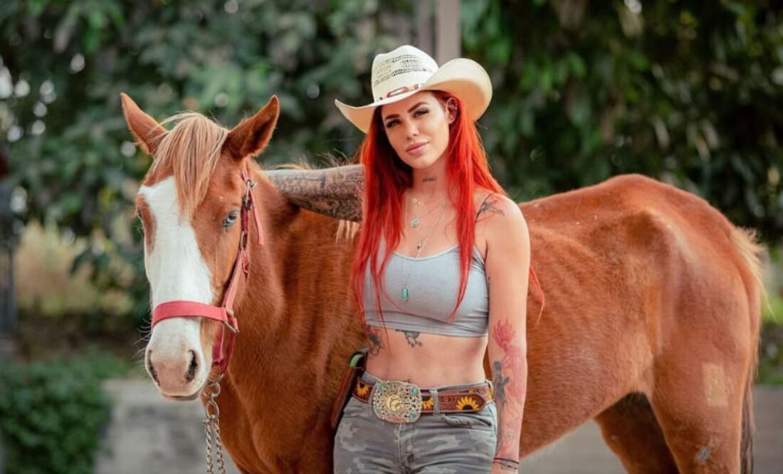 Elena Larrea, Día de Muertos (Foto: Instagram)