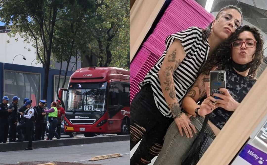 Metrobús arrolla a mujeres que eran pareja, una de ellas murió