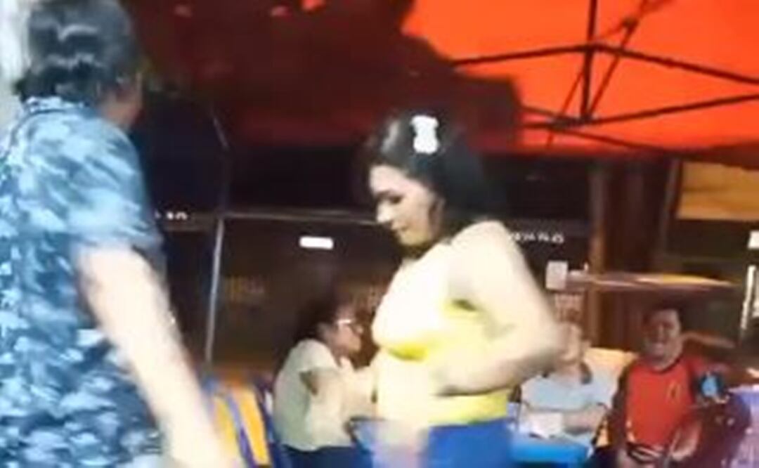 ¡En pleno bailongo! La Parca se lleva a un hombre de forma inesperada y queda grabado