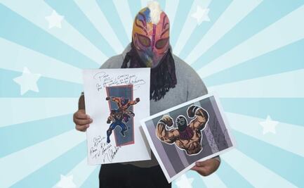¿Quién es el ilustrador mexicano que conquista la lucha libre con su arte?