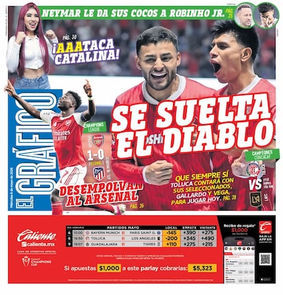 Portada El Gráfico | Miércoles 6 de mayo de 2026