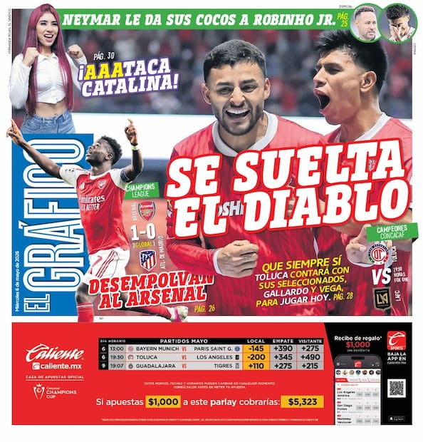 Portada El Gráfico | Miércoles 6 de mayo de 2026