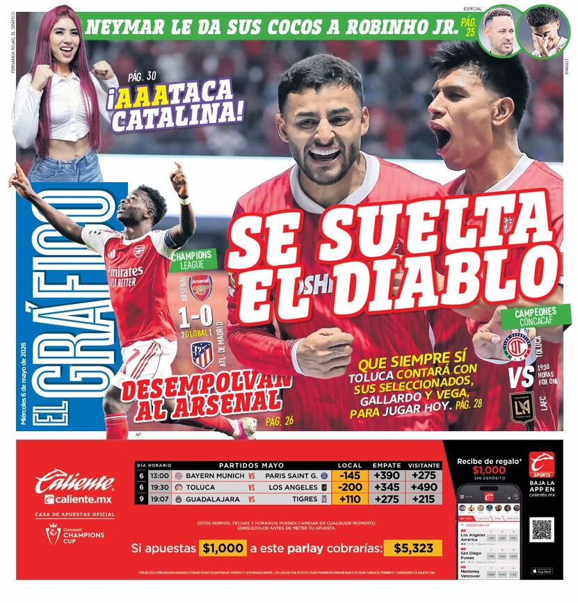 Portada El Gráfico | Miércoles 6 de mayo de 2026