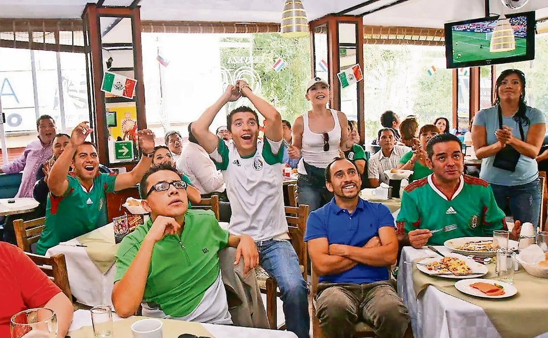 Restaurantes durante el mundial de fútbol. Foto: Archivo EL GRAFICO