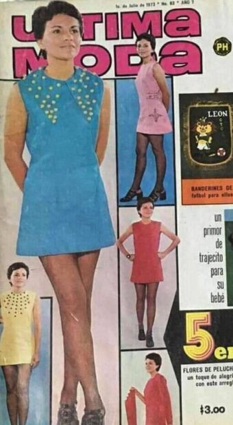 Pati Chapoy posando en "Ultima Moda" (Foto: X)