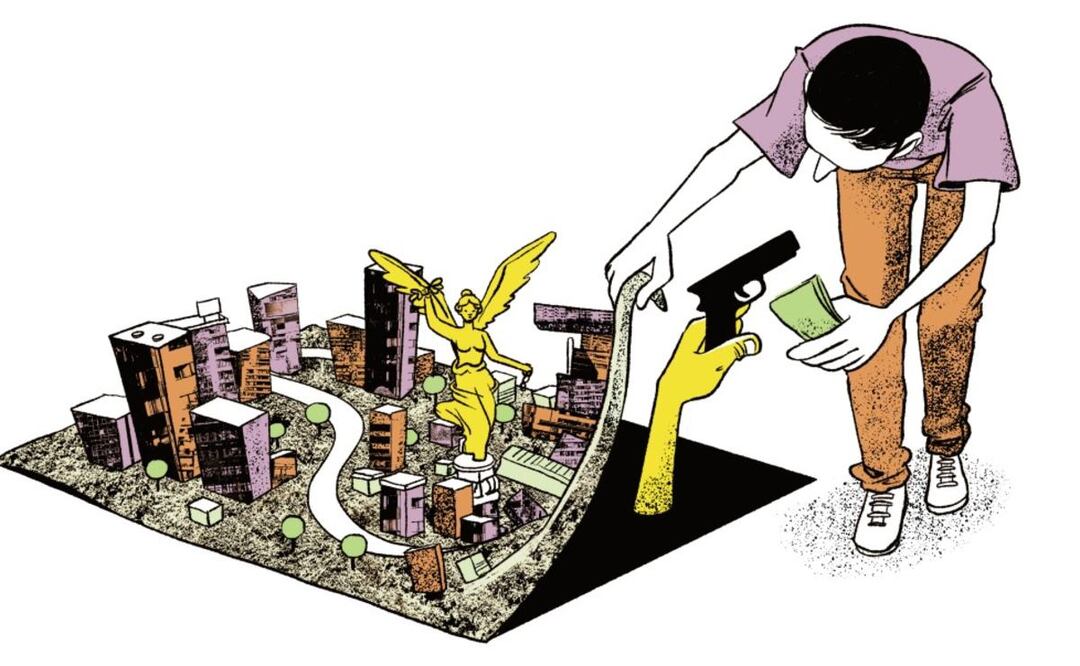 Tráfico de armas en CDMX. Foto: (Especial)