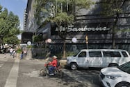 Mazos y caos en plaza Metrópoli Patriotismo: Asaltan Sanborns frente a clientes