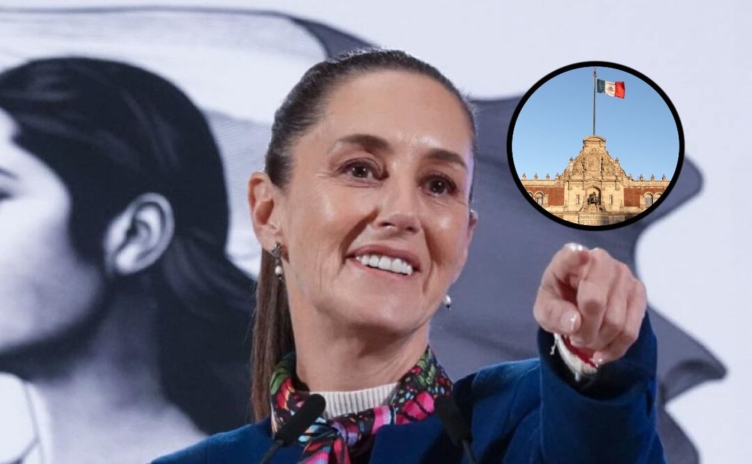 Claudia Sheinbaum ya vive en Palacio Nacional y pasará Navidad y Año Nuevo ahí