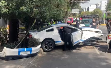 Conductor sobrevive de milagro tras chocar su deportivo en la Narvarte