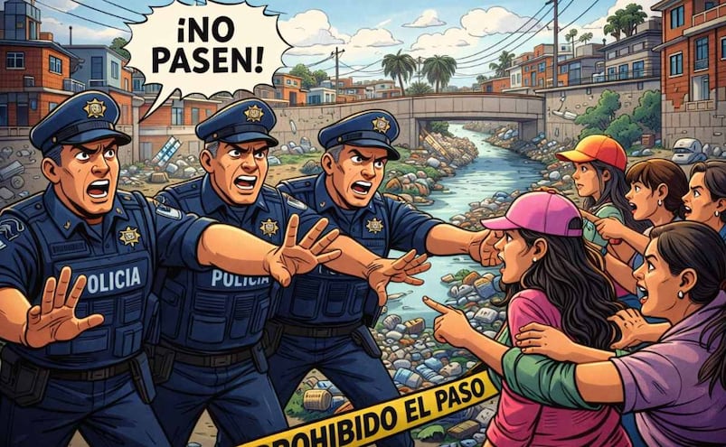 Policías decían que era un animal, pero madres buscadoras revelan macabro hallazgo en canal de Ecatepec