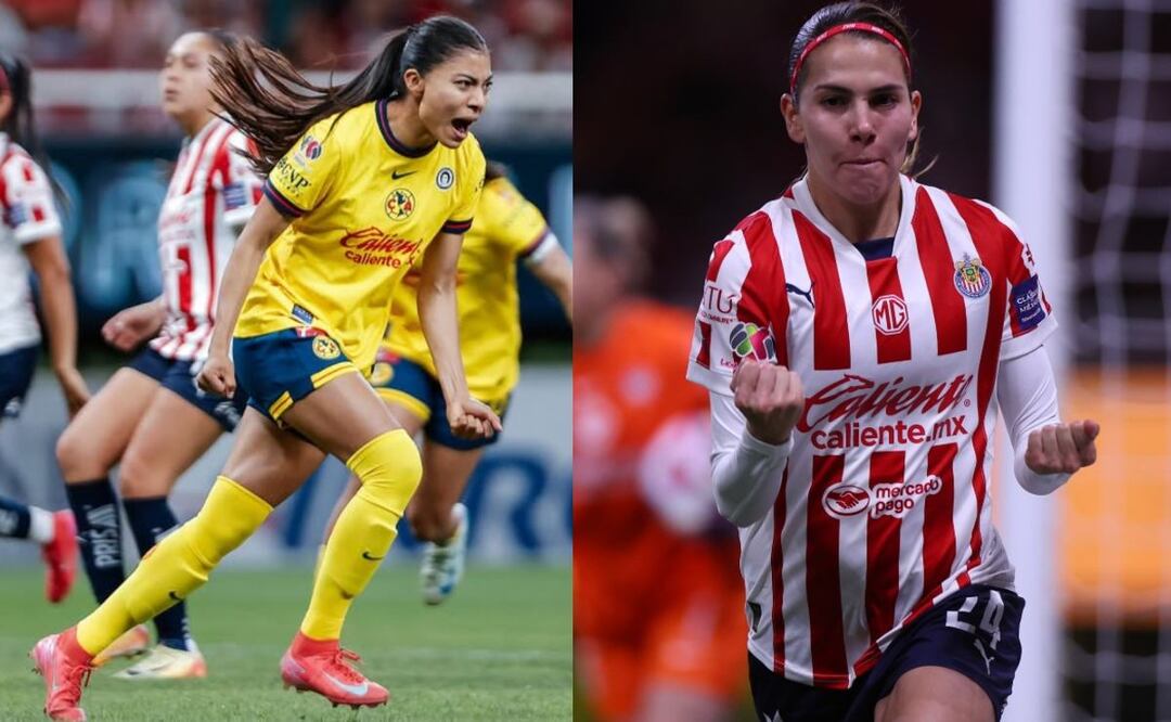 América vs Chivas semifinal de vuelta Liga MX Femenil. Foto: (Redes Sociales)